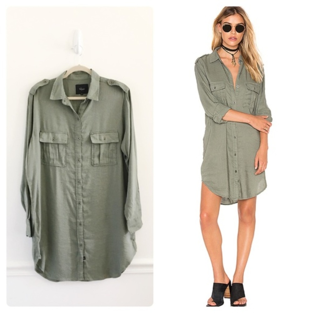Rails Lennon Utility Shift Shirt Dress
